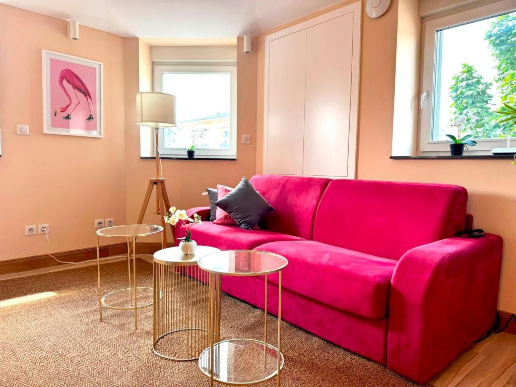 Modern Brand New 1 BR Apartment with 3 beds in Luxembourg City with Terrace-BON45C — photo 2